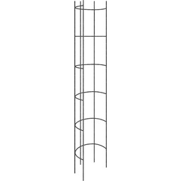 Pergola ogrodowa na kwiaty 150 cm, czarna