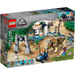 Lego Jurassic World 75937 Atak triceratopsa Nowe