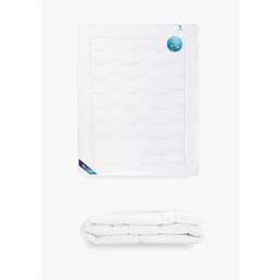 Kołdra antyalergiczna 220x240 Aerelle Blue letnia 800g biała
