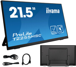 Monitor dotykowy iiyama ProLite T2255MSC-B1 22" IPS LED