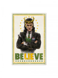 Plakat Marvel: Loki - Wierzyć