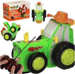 Traktor ciągnik zdalnie sterowany na pilota RC skaczący