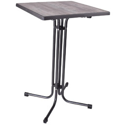 Attends Składany stolik kwadratowy 700x700x(h)1100 mm, Attends Vintage