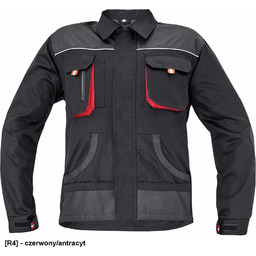 FF HANS - kurtka - czerwony/antracyt 50