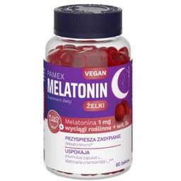PAMEX Melatonin Żelki, 60 szt
