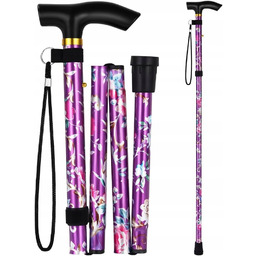 LASKA SENIORA DO CHODZENIA PODPIERANIA SKŁADANA INWALIDZKA SOLIDNA