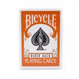 Bicycle Standard Rider Back Orange 1 talia