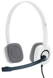 Logitech Stereo Headset H150 Nauszne Biały Słuchawki przewodowe