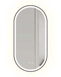 Tutumi LUSTRO ŚCIENNE LED OVL 50x100cm Czarne