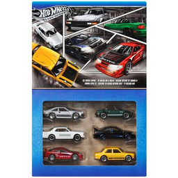 Hot Wheels Zestaw pojazdów Silver Series Streets of