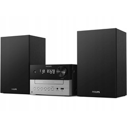 Wieża Philips TAM3205M 12 Czarna, Odtw.CD, Bt, Tuner