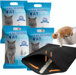 Premium Cat Żwirek Bentonitowy Zbrylający - Naturalny