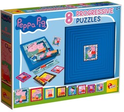 Lisciani, Puzzle progresywne Świnka Peppa, 25 el.
