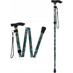 Laska Seniora Do Chodzenia Podpierania Składana Inwalidzka Solidna