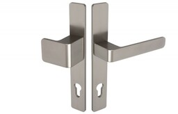 Gałko-klamka drzwiowa Wala na długim szyldzie L-92 H6S26P/G5S50/S5S34G6