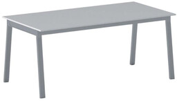 Stół PRIMO BASIC z szarosrebrnym stelażem, 1800 x