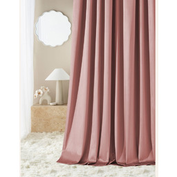 ZASŁONA WELUROWA BIANCA - RÓŻ INDYJSKI 140x270 TAŚMA