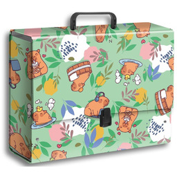 Penmate Teczka z rączką B4 Jumbo Kapibara Łąka