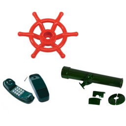 ZESTAW 3w1 ster Kapitana, teleskop, telefon