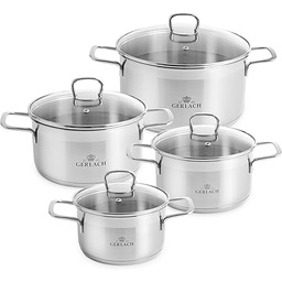 Gerlach Brava Nk322 Garnki ,Srebro ,54 X 28