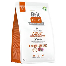 BRIT Karma dla psa Care Hypoallergenic Medium Jagnięcina