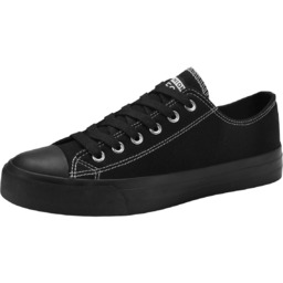 Buty Trampki Tenisówki Płócienne Casual Sportowe Unisex Czarne