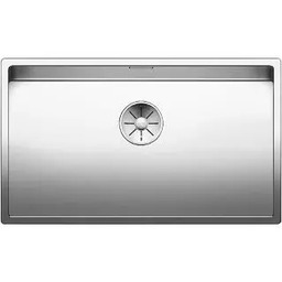 Blanco CLARON 700-U 521581 Stalowy Srebrny Zlewozmywak prostokątny