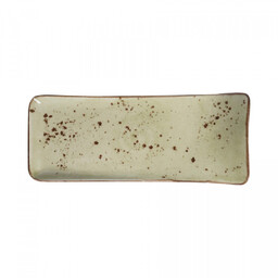 Talerz serwingowy 215 90 mm Olive oliwkowy Fine