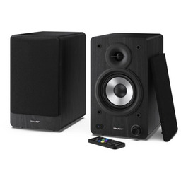 Sharp Bookshelf Speakers 2-drożny Czarny Przewodowy i Bezprzewodowy