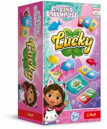 Trefl - Lucky, Gabby''s Dollhouse - Dynamiczna Gra
