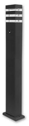 Słupek, lampa ogrodowa GU10 80cm Malibu 11x6,5cm antracyt