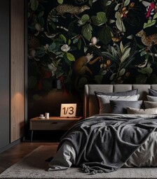 Wallcolors Tapeta The Jungle Book Black