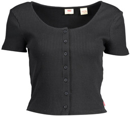 T-SHIRT LEVIS Z KRÓTKIM RĘKAWEM DAMSKI CZARNY