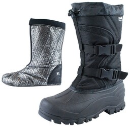 Mil-Tec Buty Śniegowce Thinsulate Czarne - 40