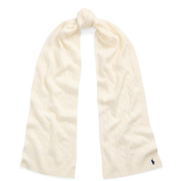 Szalik Polo Ralph Lauren 455956296002 Écru