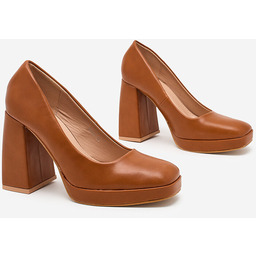 Royalfashion Czółenka damskie na wysokim słupku Cellcas-38