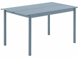 Muuto LINEAR Ogrodowy Stół Stalowy 140 x 75