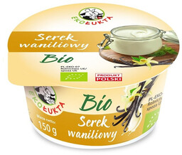 Eko Łukta Ekologiczny serek waniliowy 150 g (EKO)