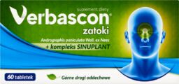 Verbascon Zatoki, 60 tabletek