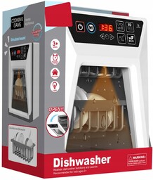 ZMYWARKA DLA DZIECI DOTYKOWA ELEKTRONICZNA OTWIERANE DRZWI ŚWIATŁO