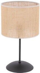 Jutowa lampka nocna Rondo 5100 TK Lighting okrągła