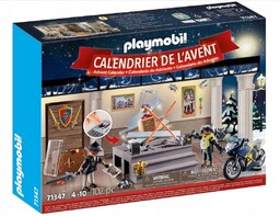 Playmobil Kalendarz adwentowy Policja: Kradzież w muzeum 71347