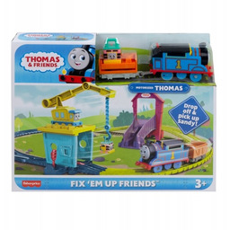 Fisher-Price Tomek i Przyjaciele Zestaw torów Dźwig Karolcia
