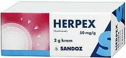 Herpex 50mg/g krem 2g