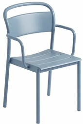 Muuto LINEAR Ogrodowe Krzesło Metalowe z Podłokietnikiem /
