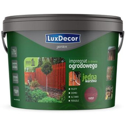 Impregnat do drewna ogrodowego garden mahoń 9 l