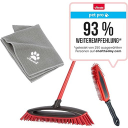 Vileda Pet Pro kompletny zestaw, pudełko z miotłą