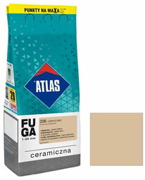 ATLAS Fuga ceramiczna 206 cappuccino 2kg