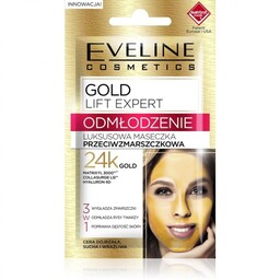 Eveline Gold Lift Expert Odmłodzenie Maseczka przeciwzmarszczkowa luksusowa
