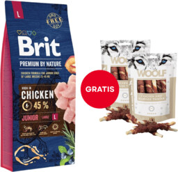 BRIT Premium By Nature Junior Large L Chicken